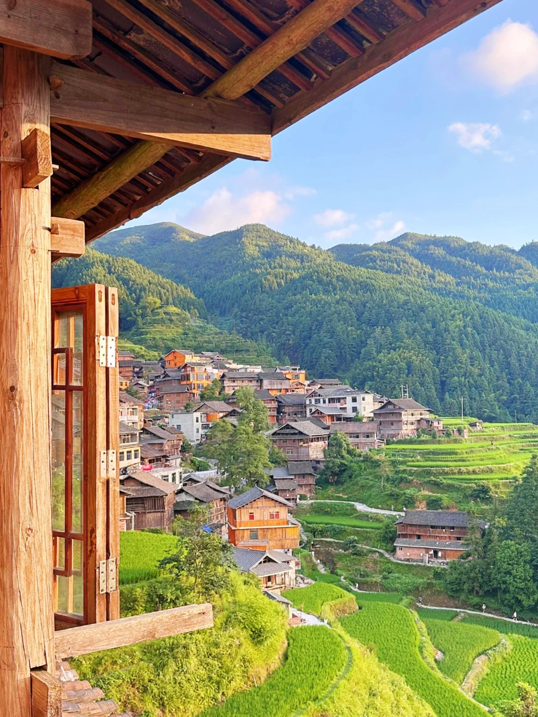 高铁直达🚝春节就来这个避世古村落躺平！