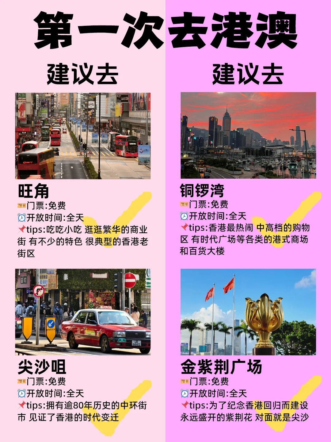 🎈1-2月港澳旅游攻略 保姆级避坑指南来啦