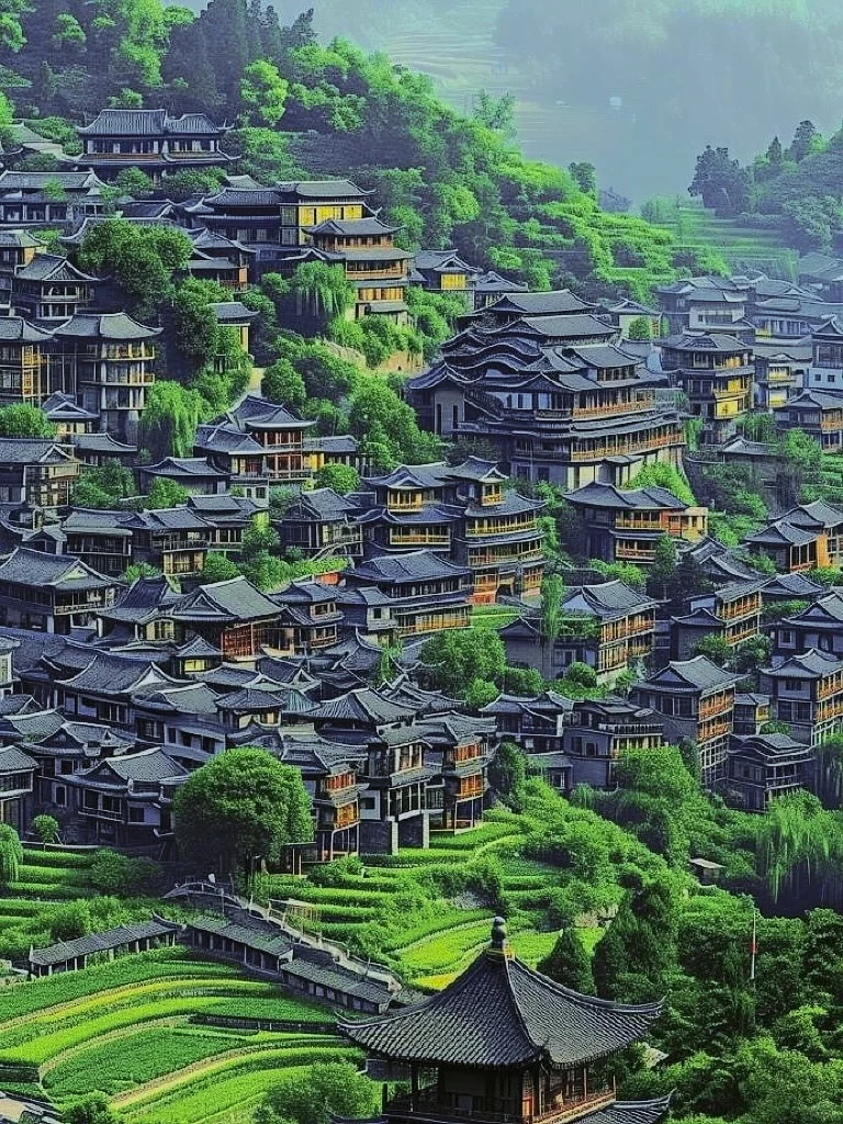 高铁直达🚝春节就来这个避世古村落躺平！