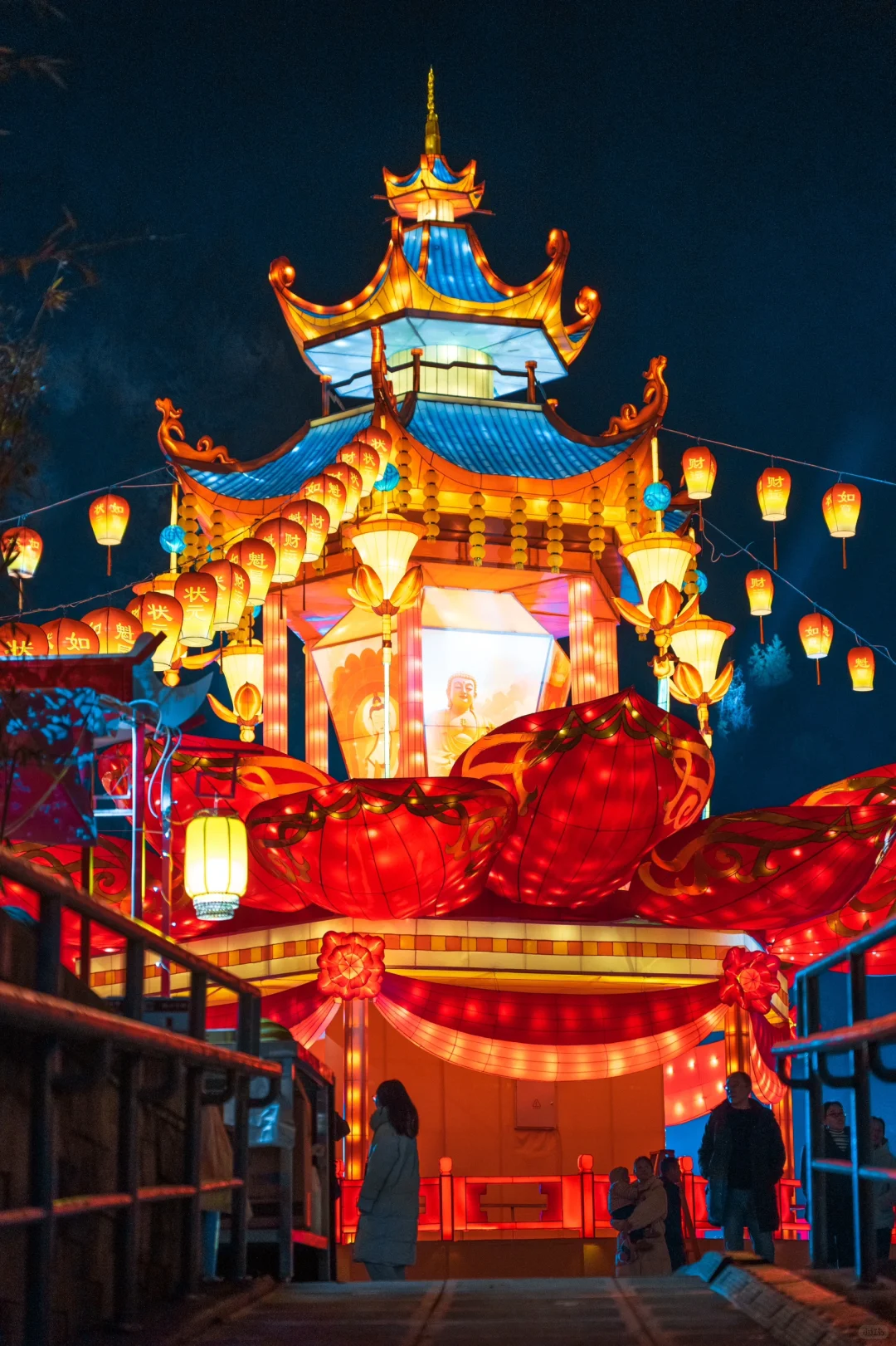 🏮黔江灯会就是天庭过年的样子吧