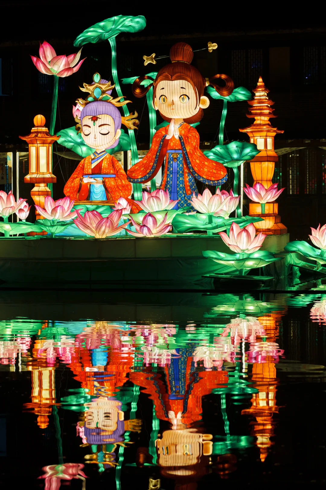 🏮黔江灯会就是天庭过年的样子吧