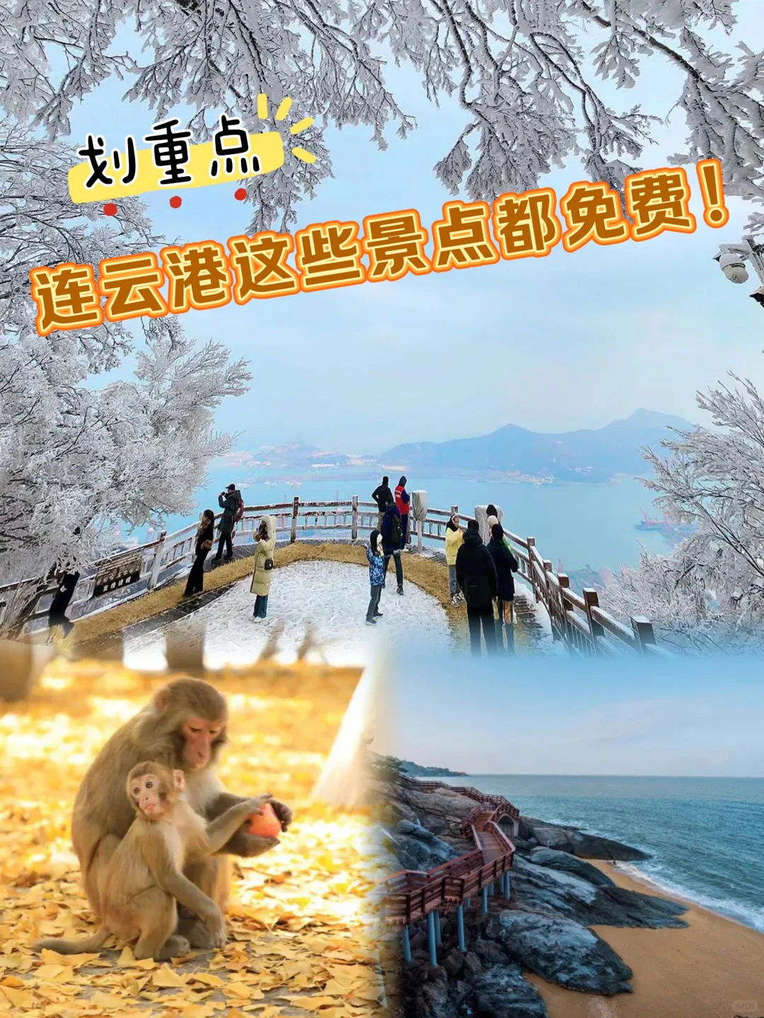 连云港人的嘴也太严了，这么多免费景点……