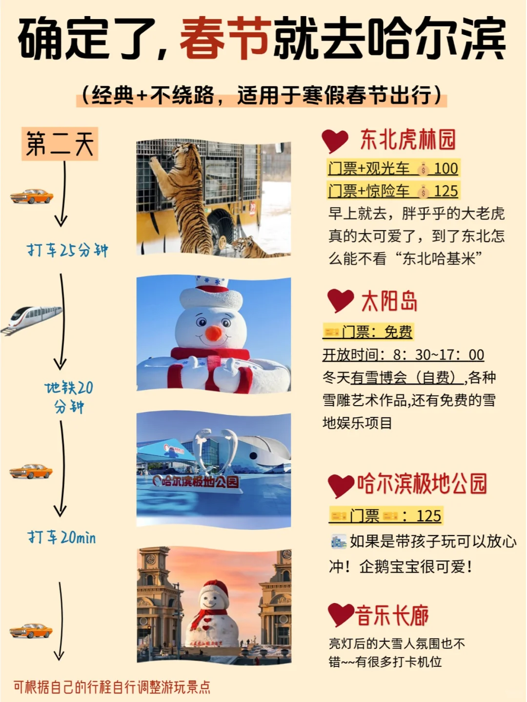 终于有人把1~2月哈尔滨旅游攻略讲清楚😭