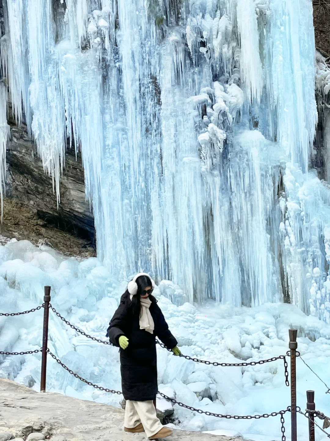 西安出发1.5h🚗绝美冰湖冰瀑🧊(巨震撼！！