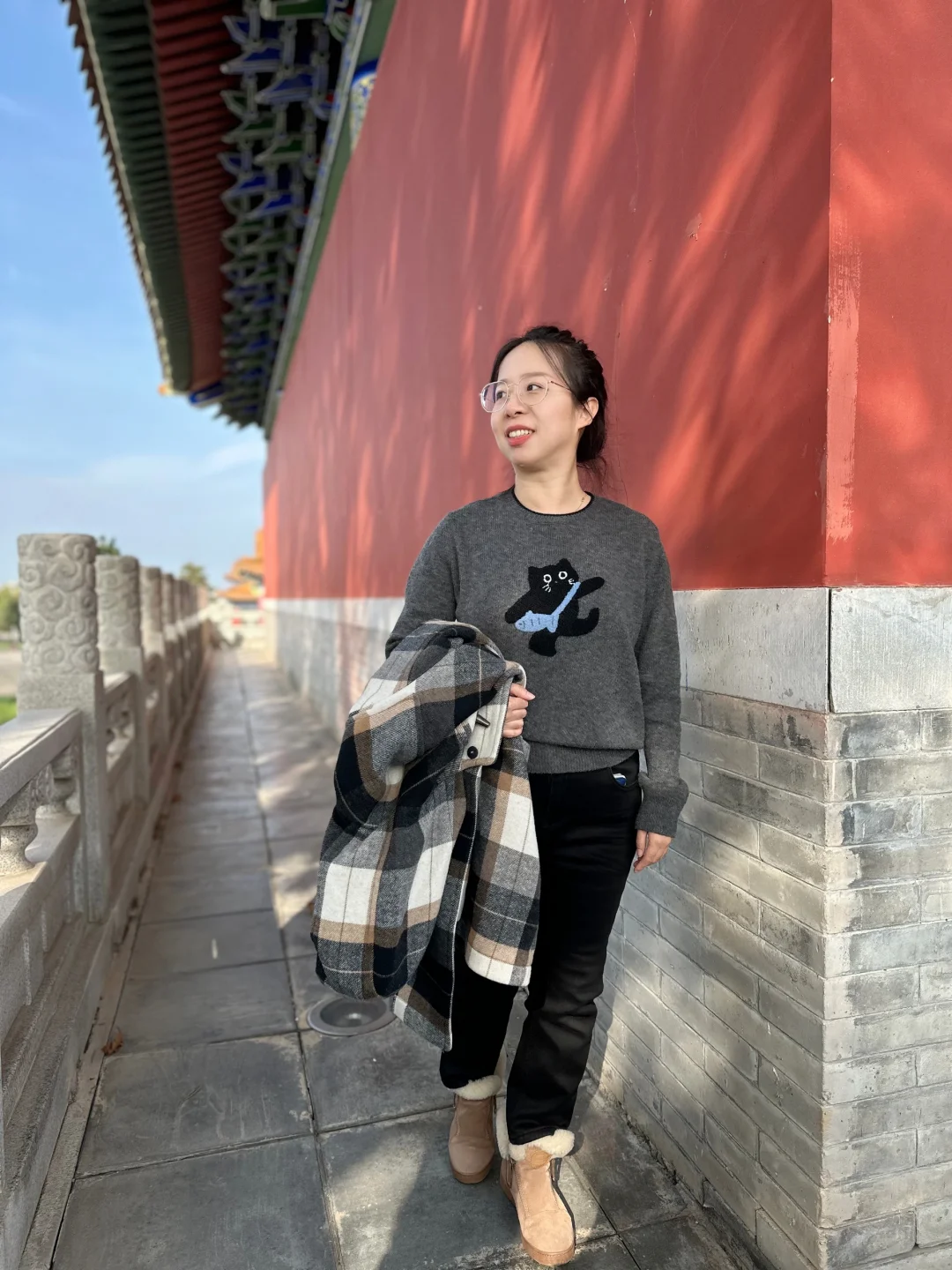 西安周边游:周至县 古楼观 老子亲植银杏