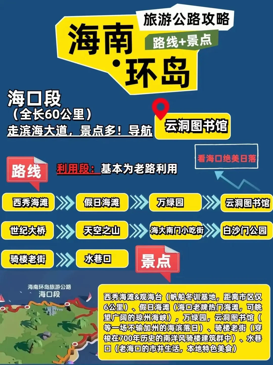 海南环岛旅游公路应该怎么导航？一篇讲清楚