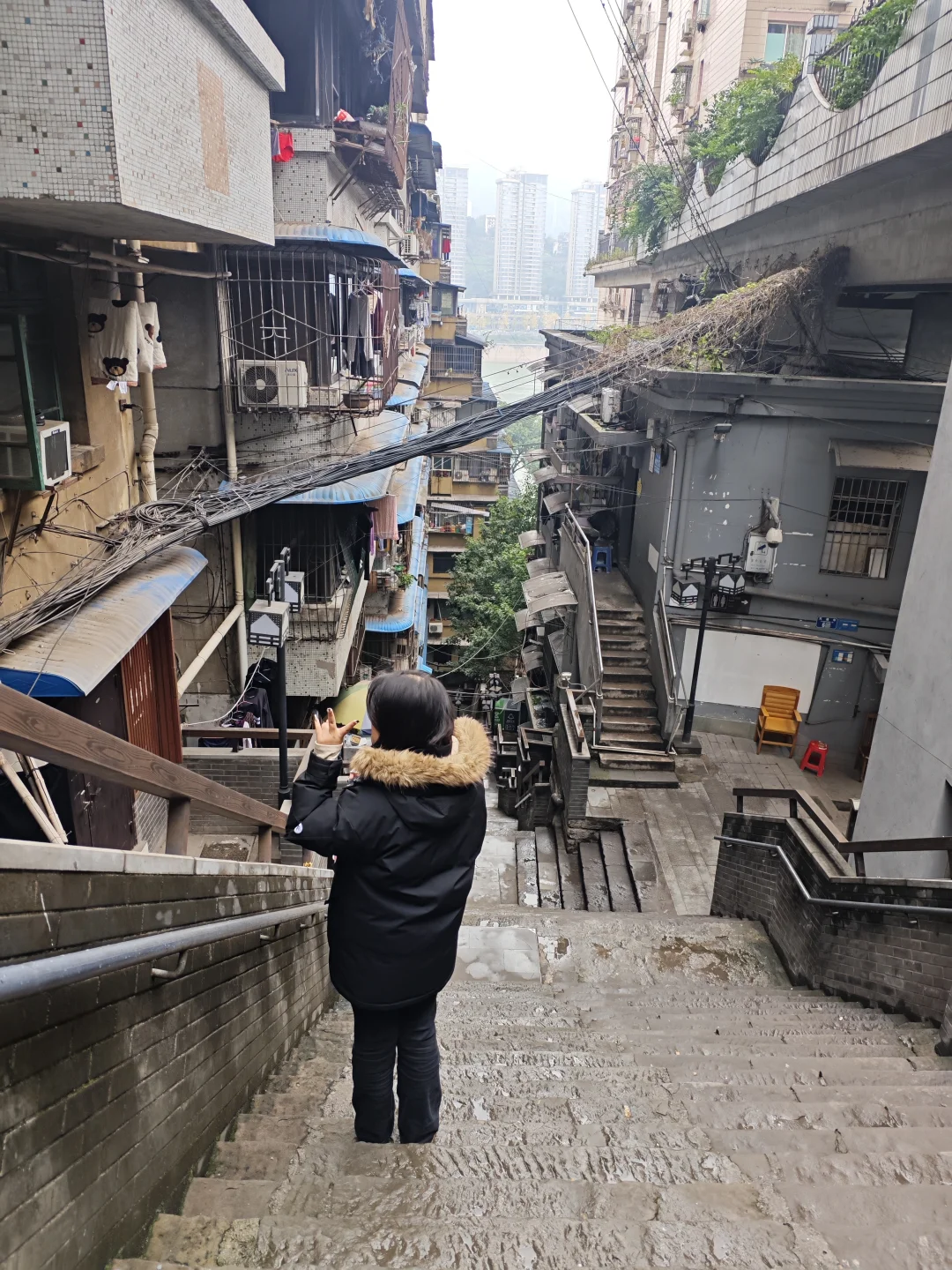 1.8重庆已回。。巨冷两人崩溃了😫