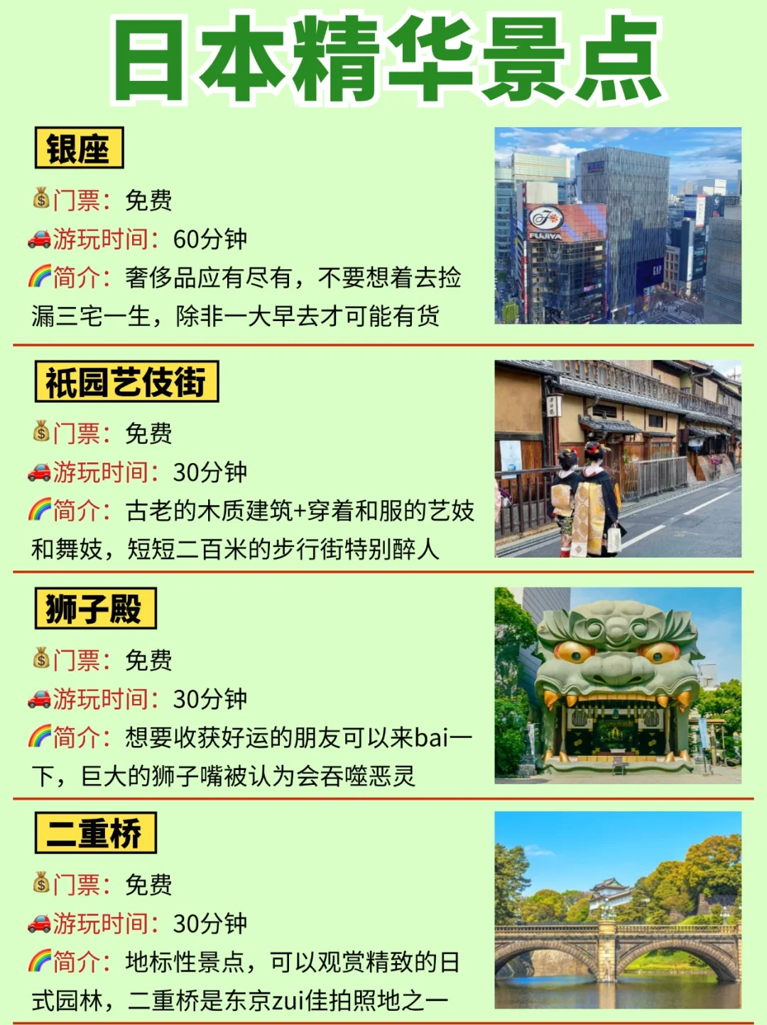 日本待了5年熬夜写的日本行攻略，大方分享