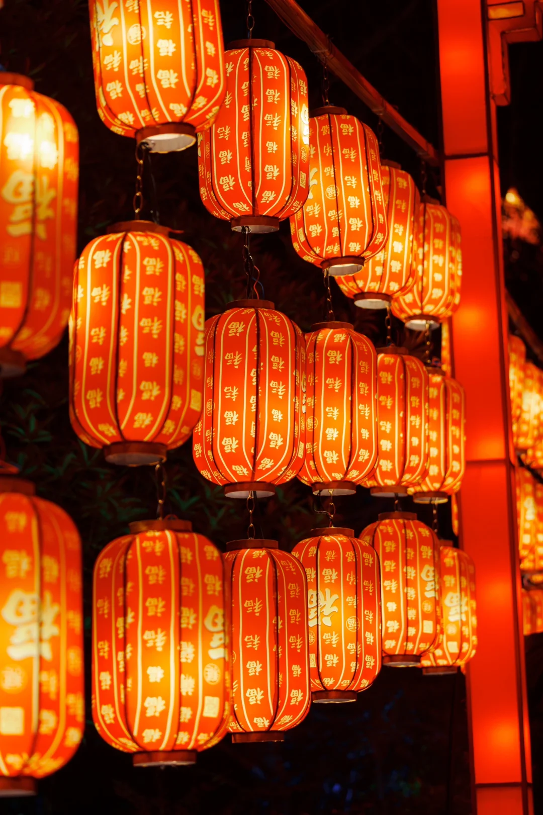 🏮黔江灯会就是天庭过年的样子吧