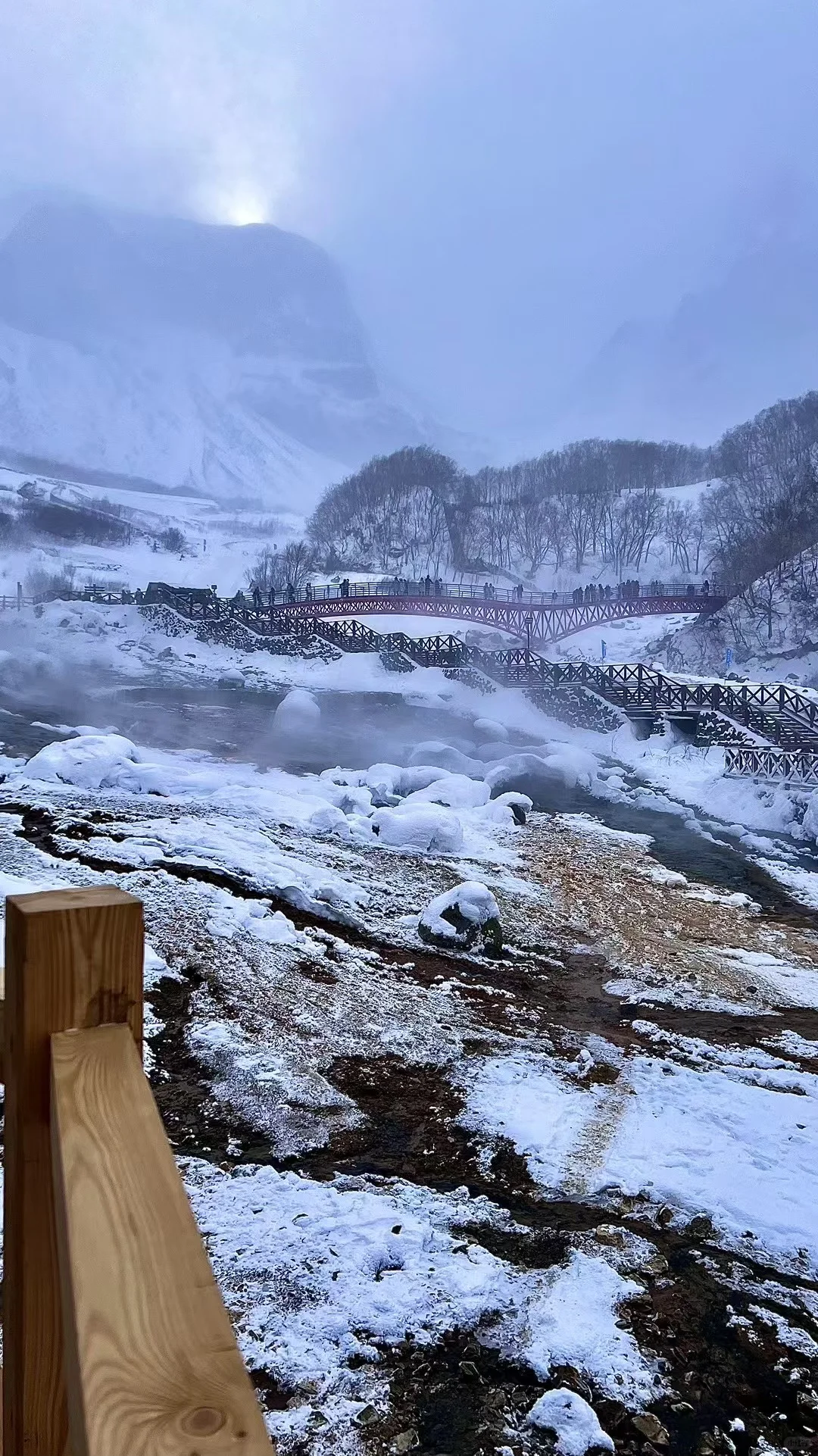 天池日落美绝了 黄昏与落日