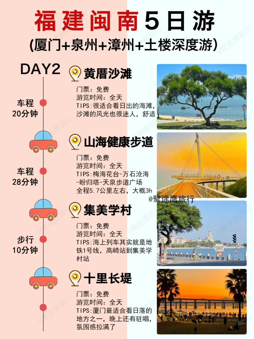 福建闽南旅游路线🔥5天4晚详细攻略🔍
