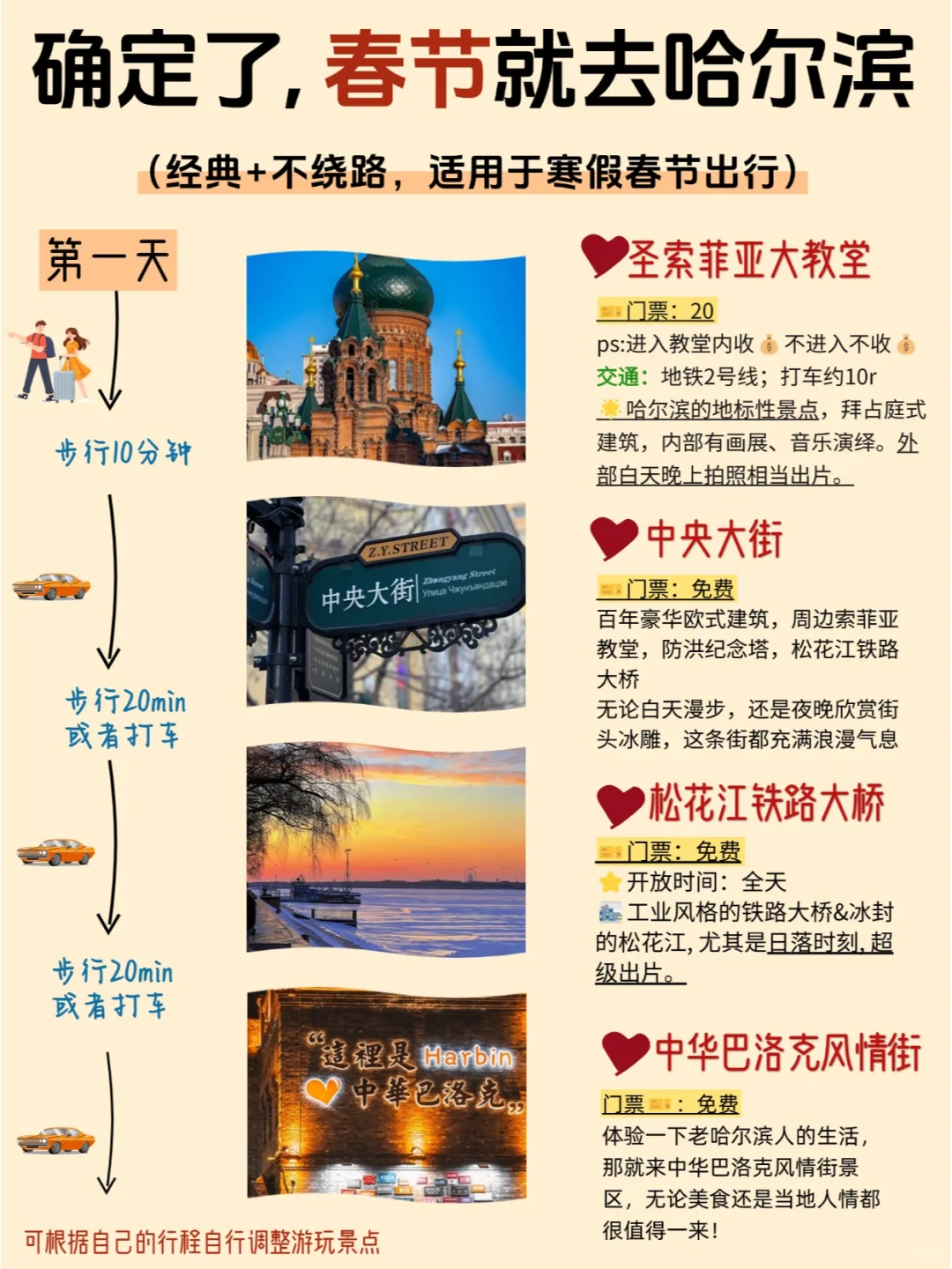 终于有人把1~2月哈尔滨旅游攻略讲清楚😭