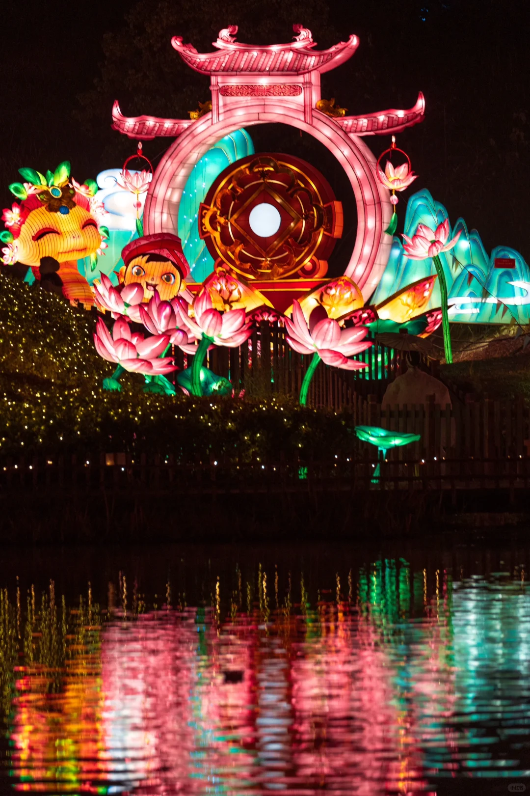 🏮黔江灯会就是天庭过年的样子吧