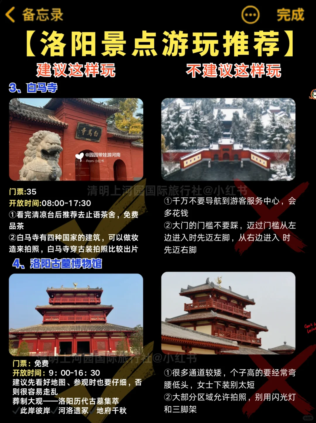 🔥洛阳旅游秒懂攻略|熬夜整理❗春节遛娃🐎住