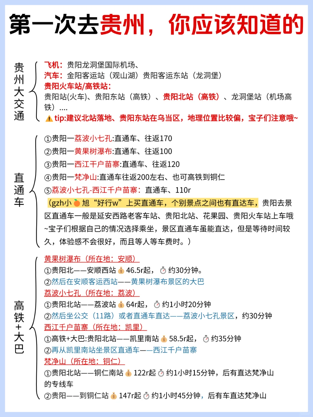存下吧❗这才是1-2月去贵州的正确游玩攻略
