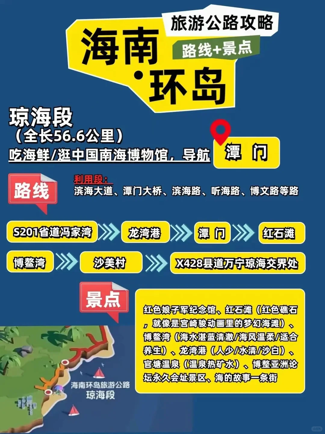 海南环岛旅游公路应该怎么导航？一篇讲清楚