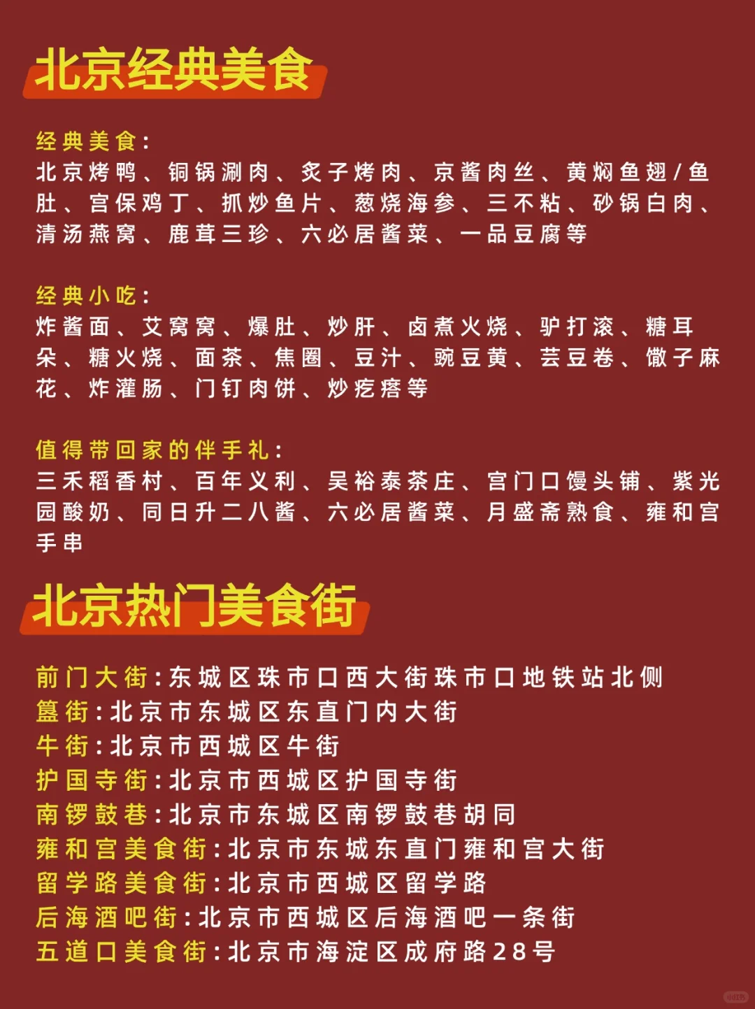 1-3月北京旅游必看❗️地图+攻略🔥秒懂不踩坑