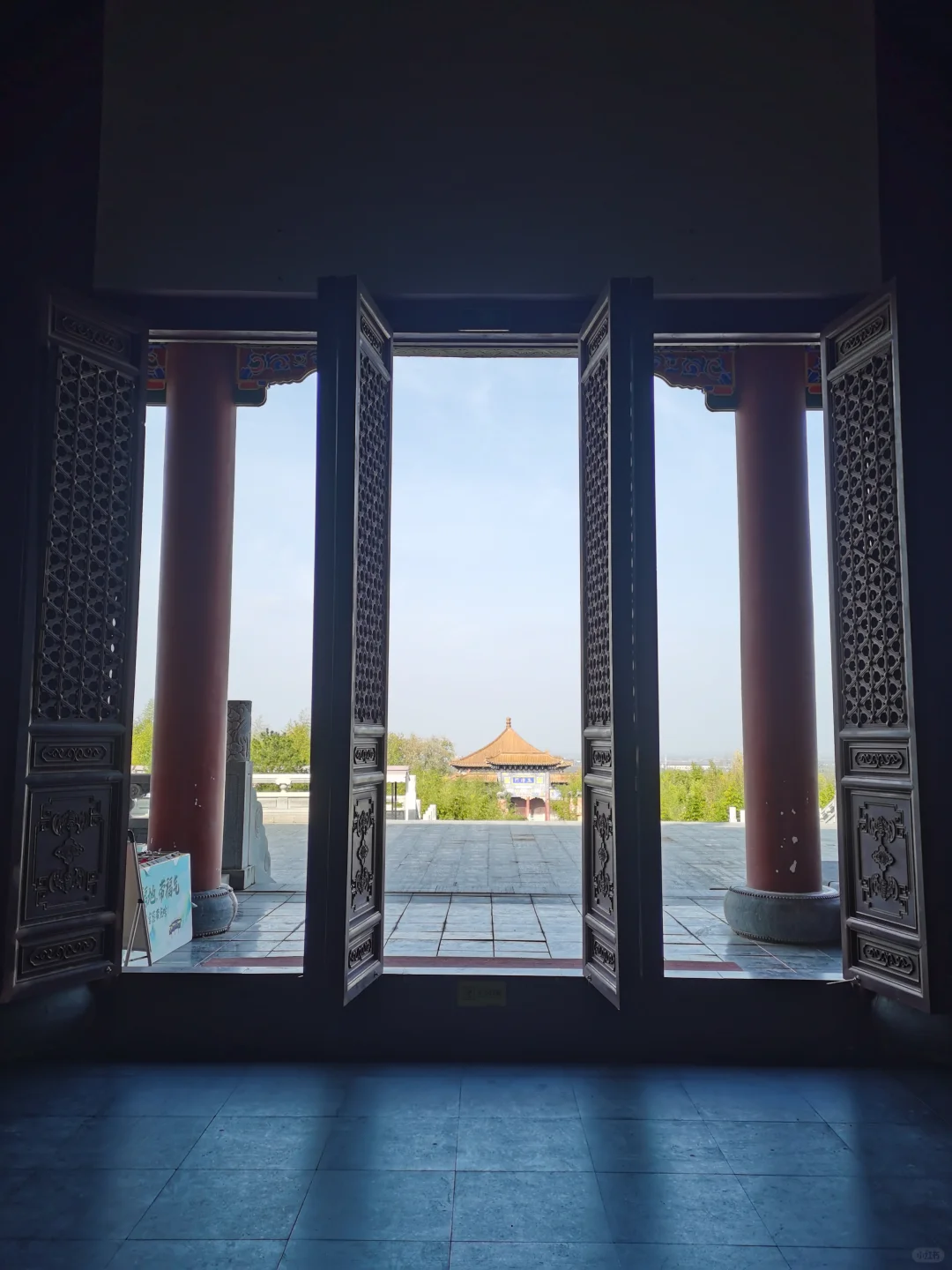 西安周边游:周至县 古楼观 老子亲植银杏