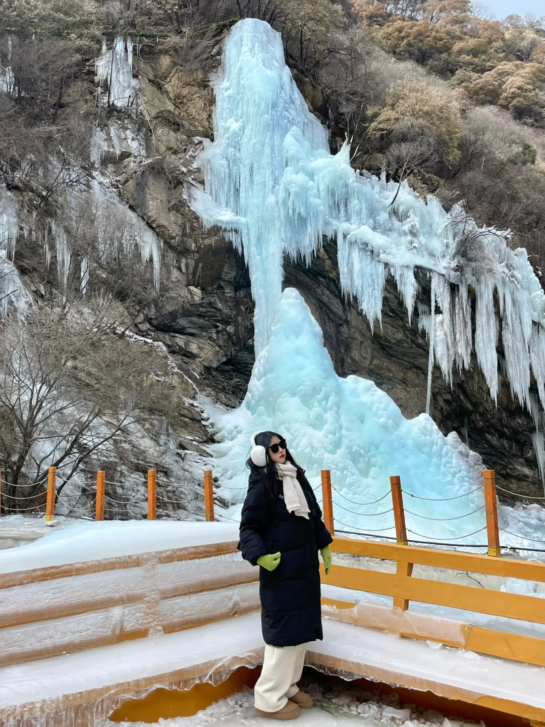 西安出发1.5h🚗绝美冰湖冰瀑🧊(巨震撼！！