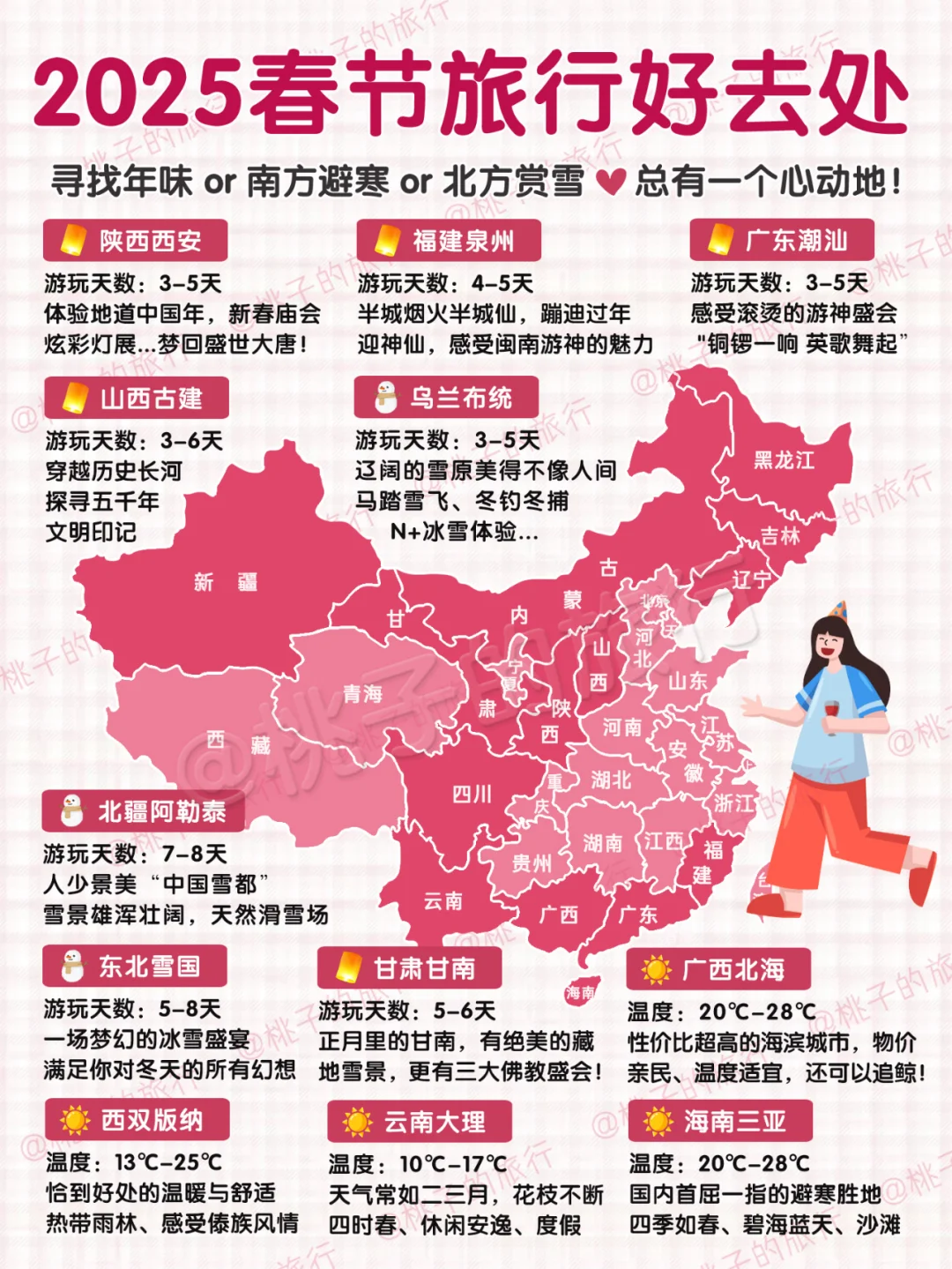 2025🧨最适合春节去的12个地方！码住！