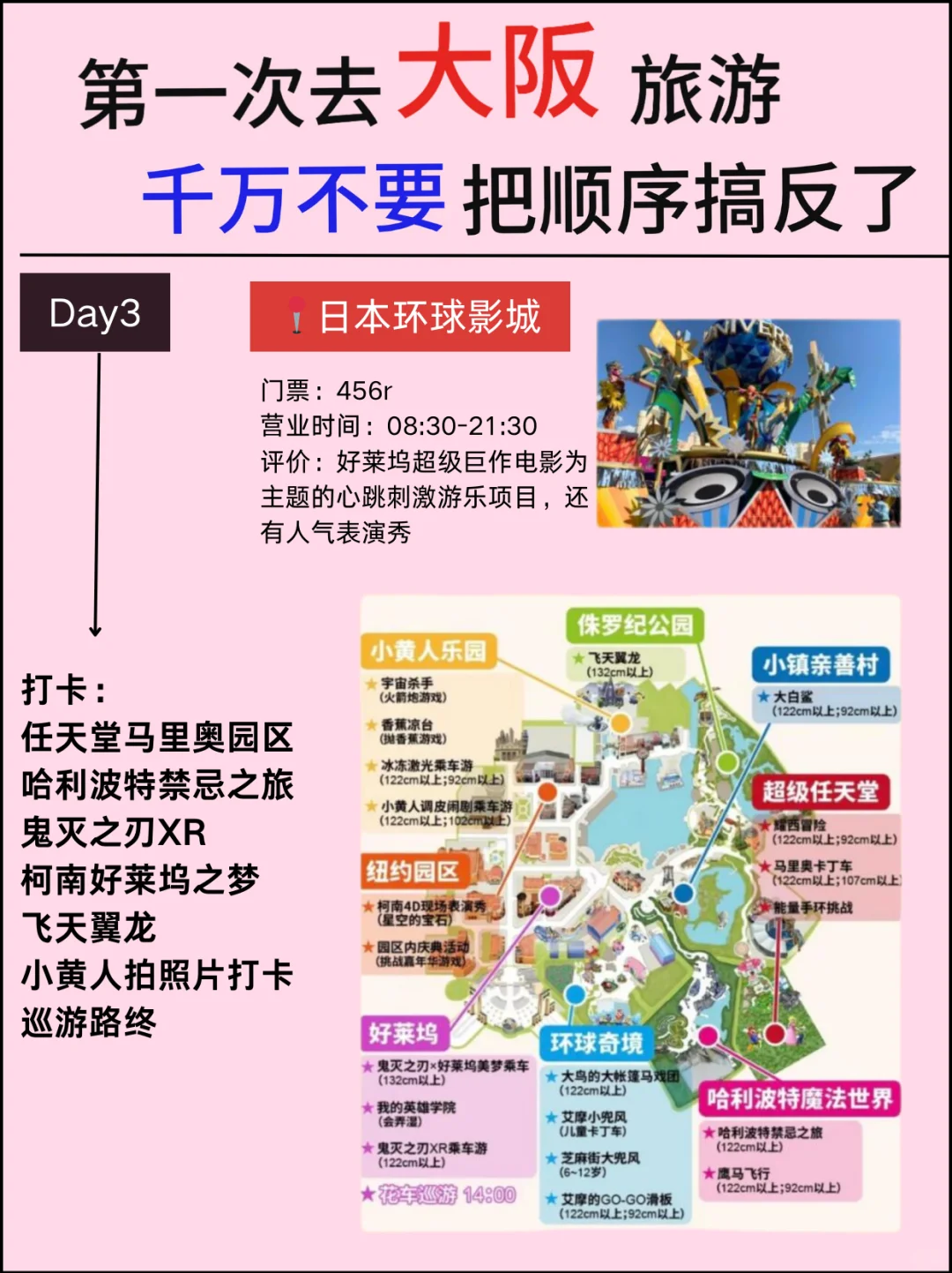 去了大阪7次，终于玩明白了‼️超全图文攻略