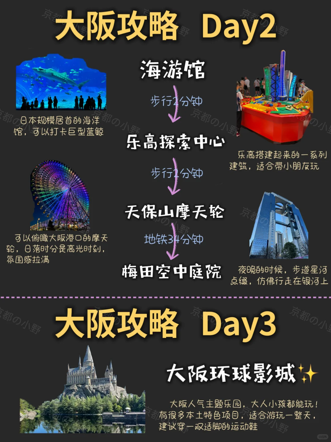 大阪旅游攻略🔥超全懒人包🚶🏻速速拿下‼️