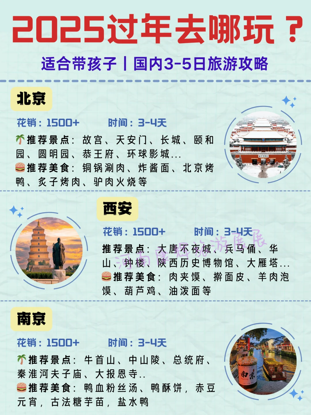 2025过年去哪玩？国内3-5日短途亲子游攻略