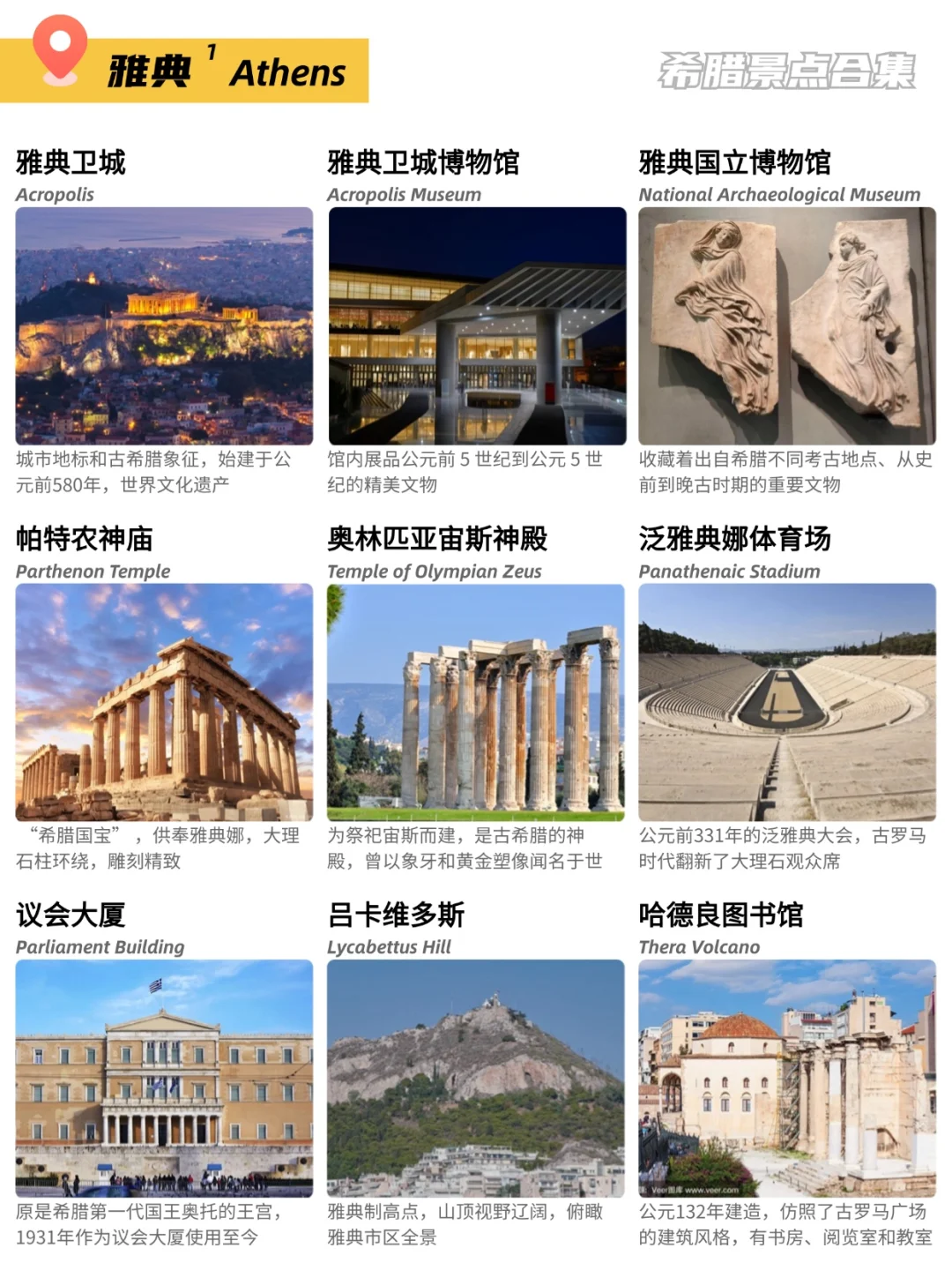 🇬🇷希腊102个景点合集💙💙💙