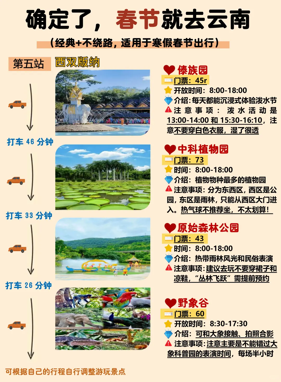 终于有人把1~2月云南旅游攻略讲清楚😭