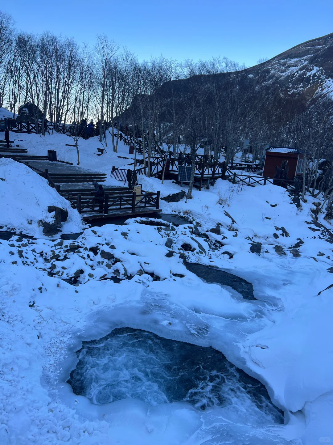 1.14📍长白山已回，美疯了🤩真心劝退不了……