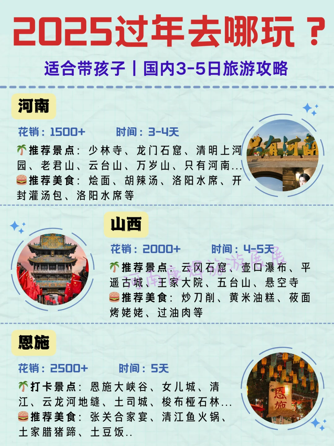 2025过年去哪玩？国内3-5日短途亲子游攻略