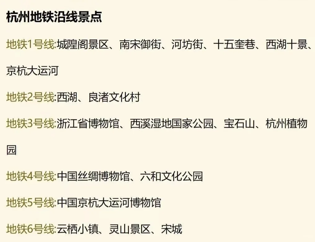 杭州四天三晚旅游攻略😎