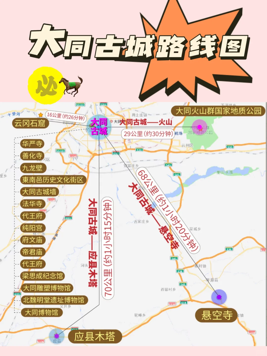 03女大📍大同/三天二夜精华版旅游攻略❗️