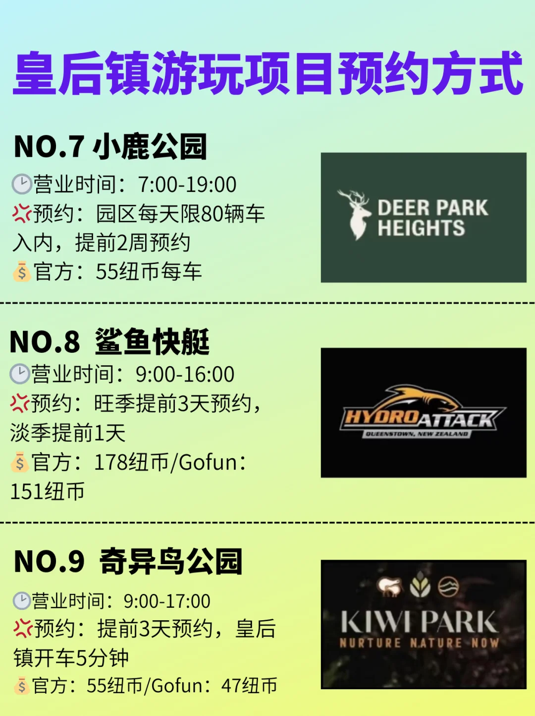 新西兰皇后镇｜景点预约大全✅建议收藏备用🔥