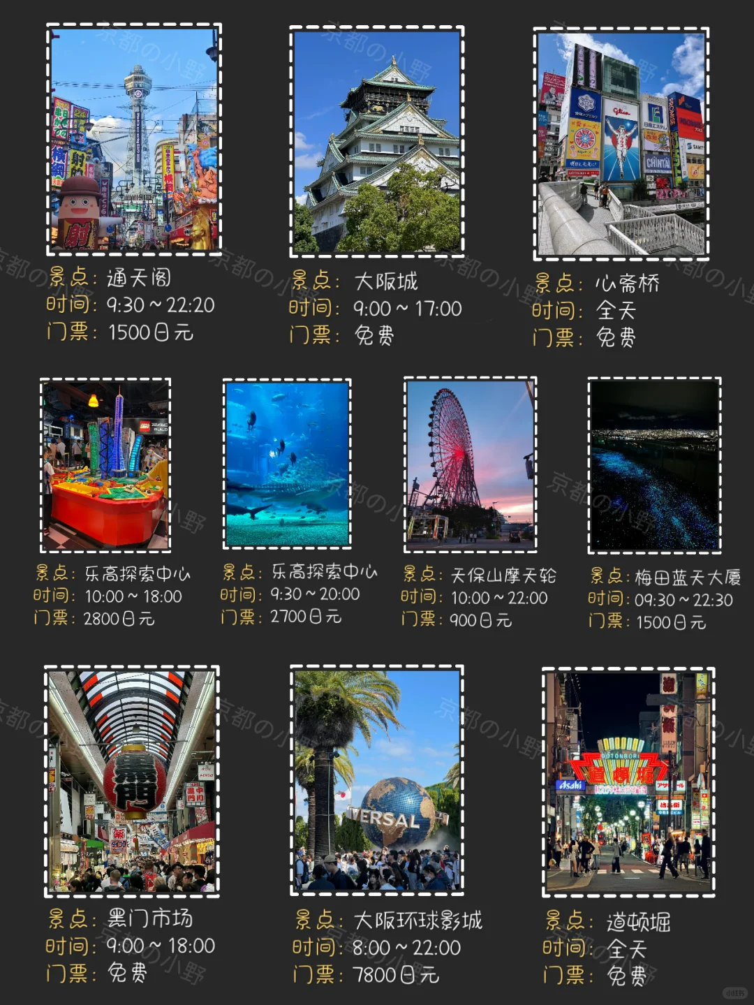 大阪旅游攻略🔥超全懒人包🚶🏻速速拿下‼️