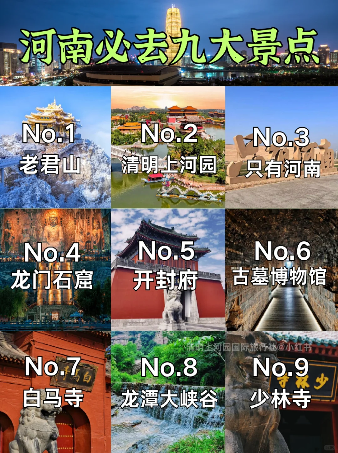 河南必去9大景点‼️河南旅游必看❗️