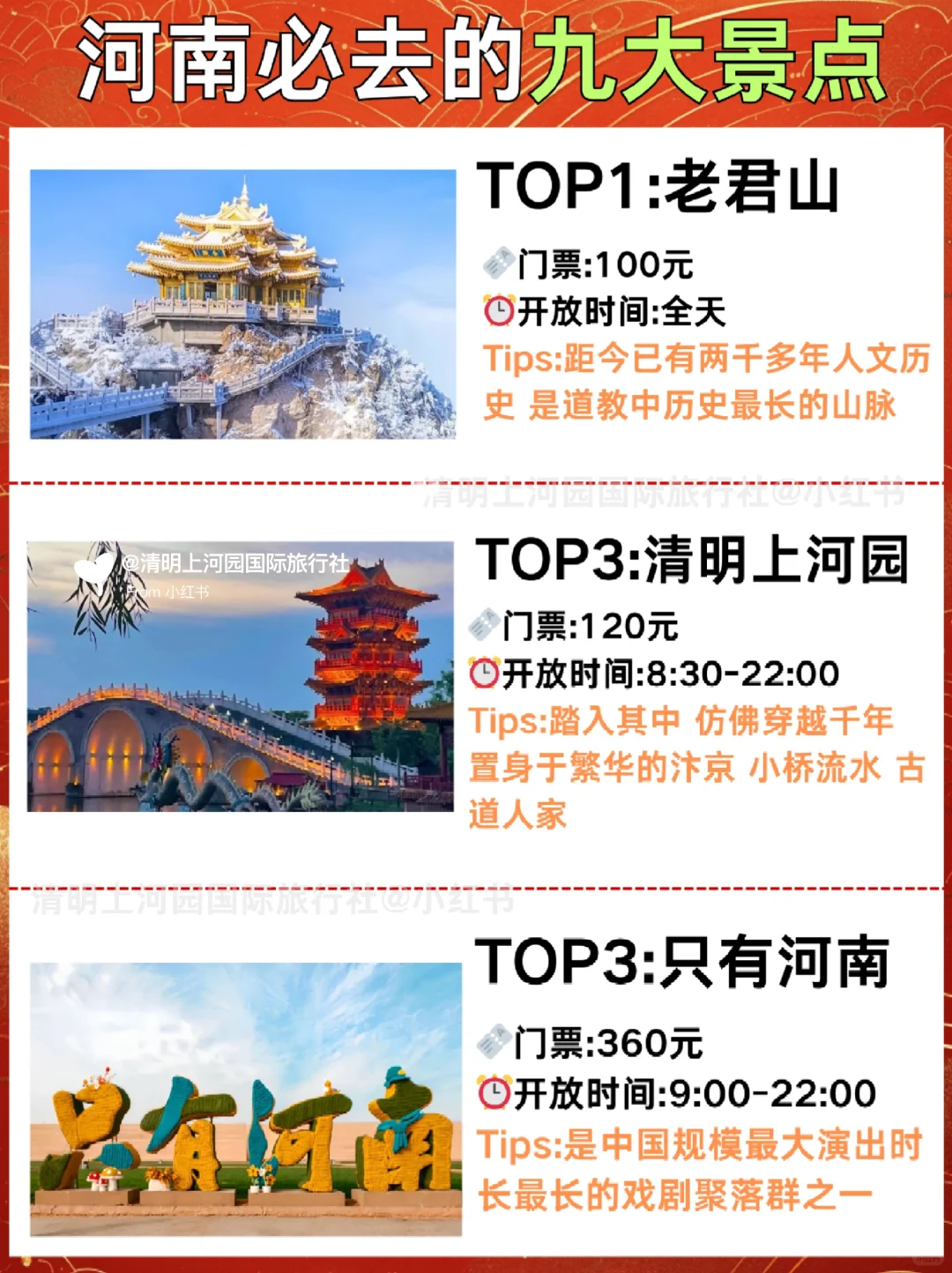 河南必去9大景点‼️河南旅游必看❗️