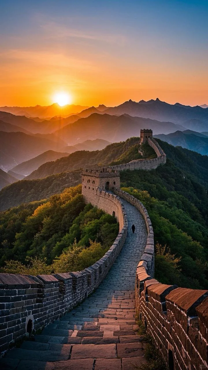 我镜头里的长城