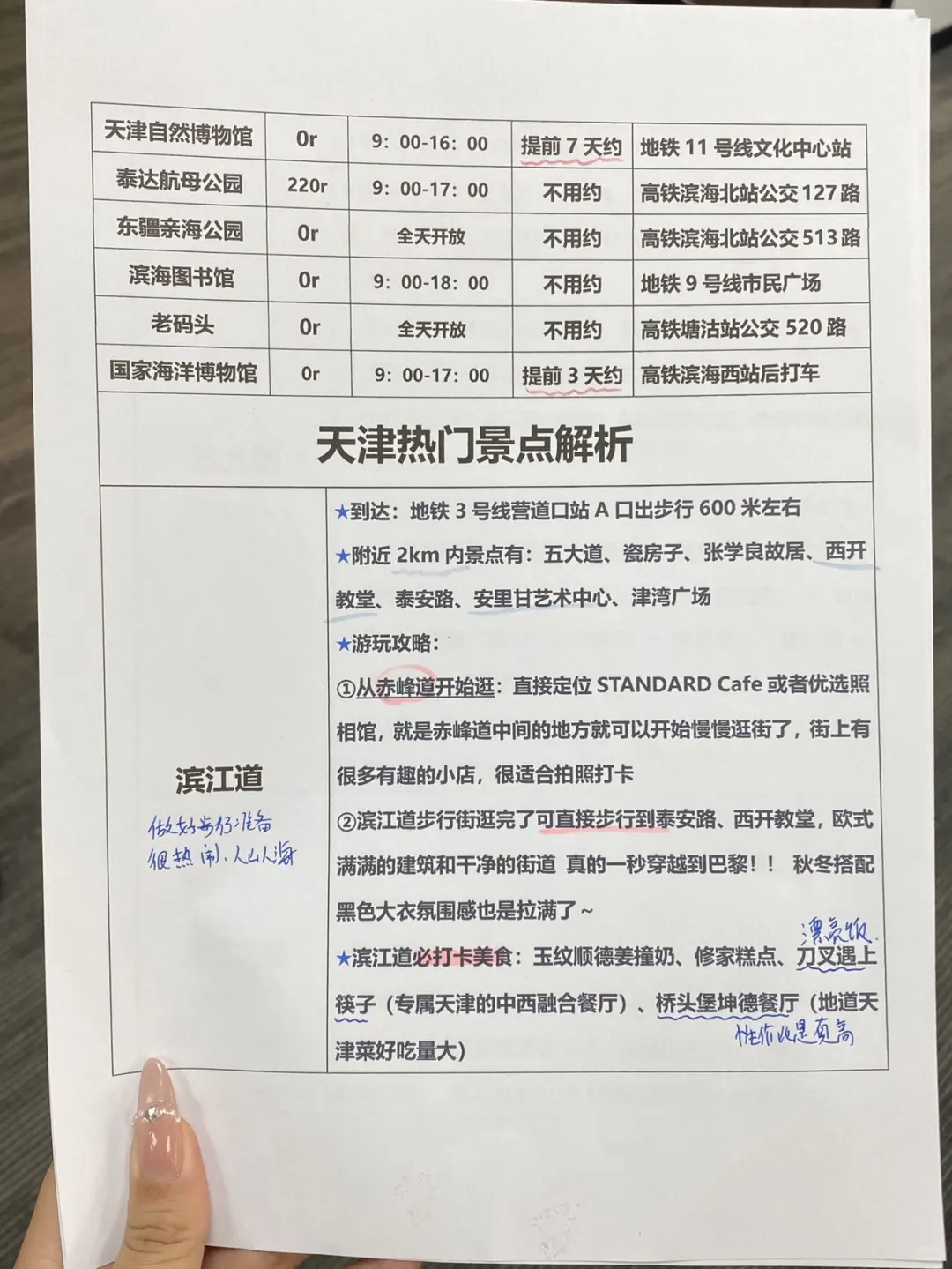 终于有人把天津景点说清楚了…😭