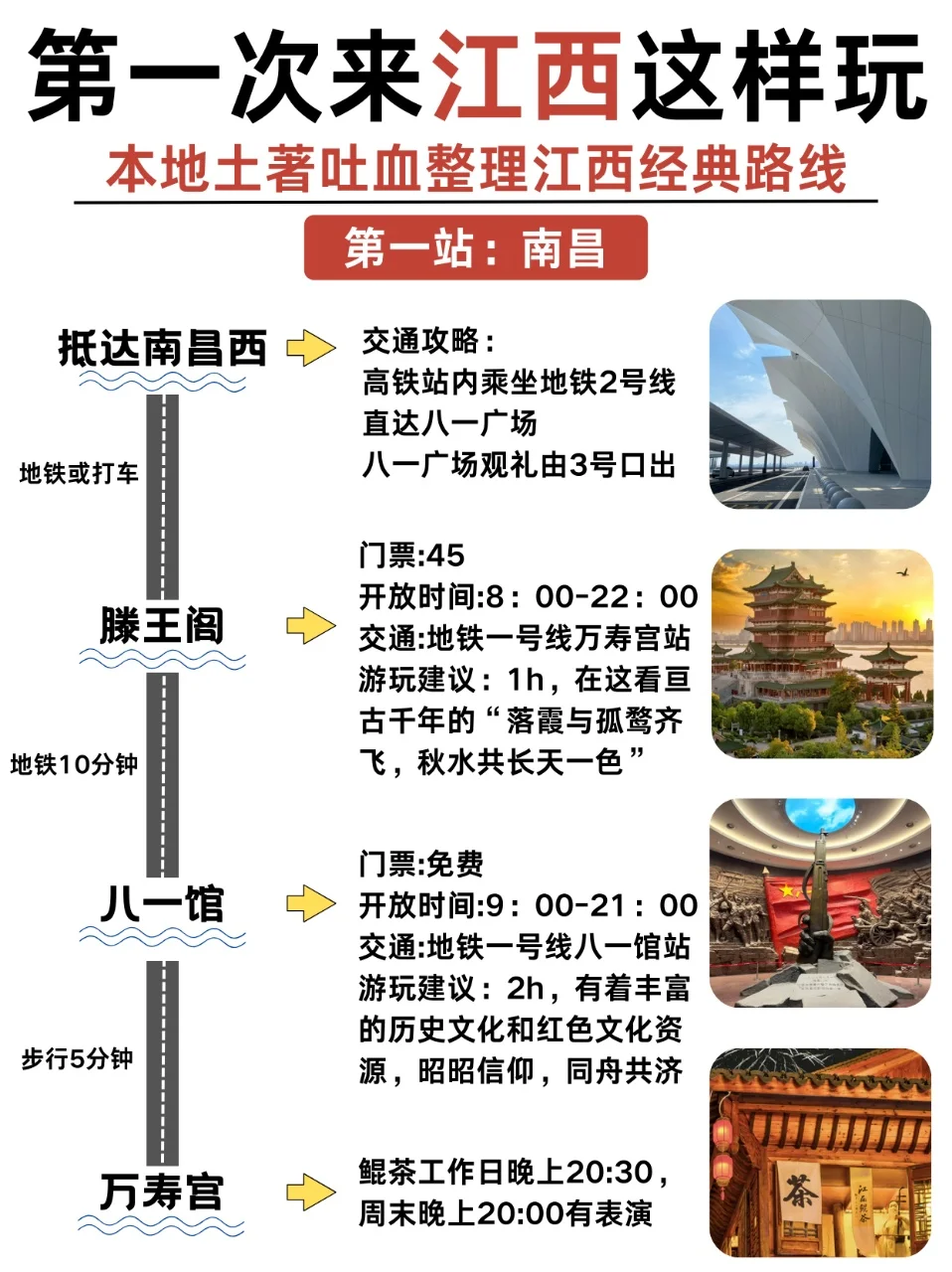 本地人附江西各区域超全💯景点攻略指南