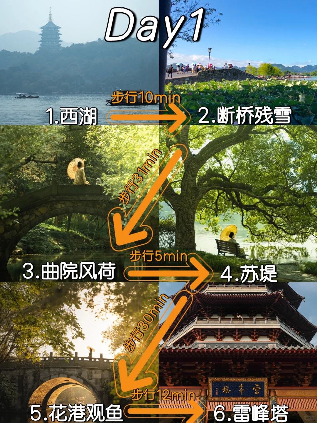 ⭐杭州3天2夜超详细攻略‼️（旅游必看）