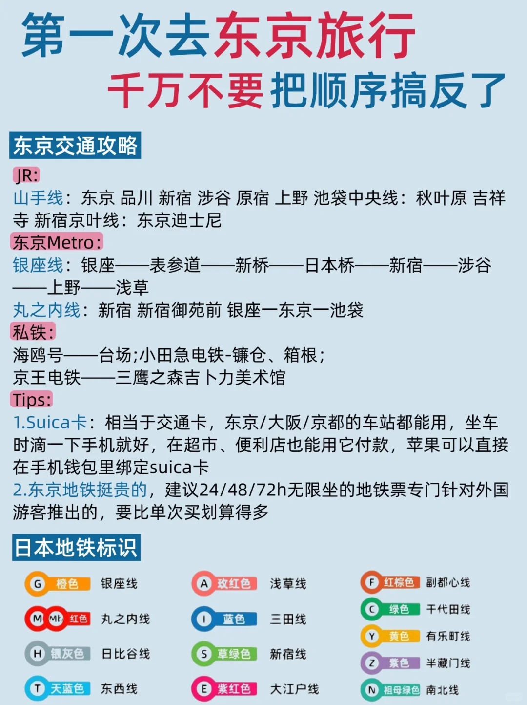 拒绝焦虑✌️东京4天3晚自由行攻略就这么玩❗️