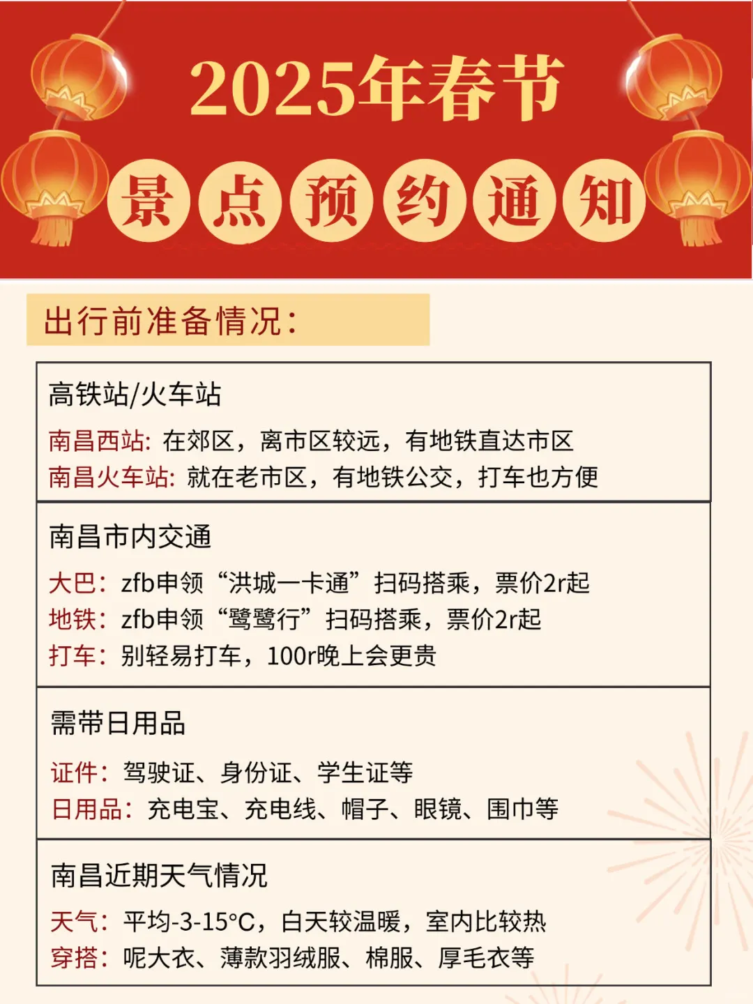 春节来南昌各景点预约一定要看！！！