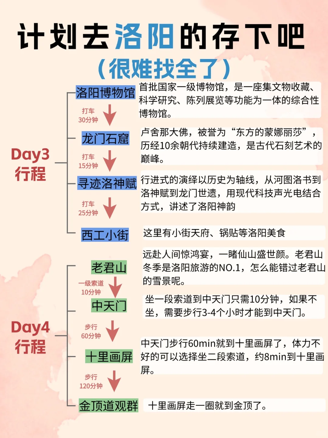 写给1-2月要去洛阳的宝子们，附四日游攻略