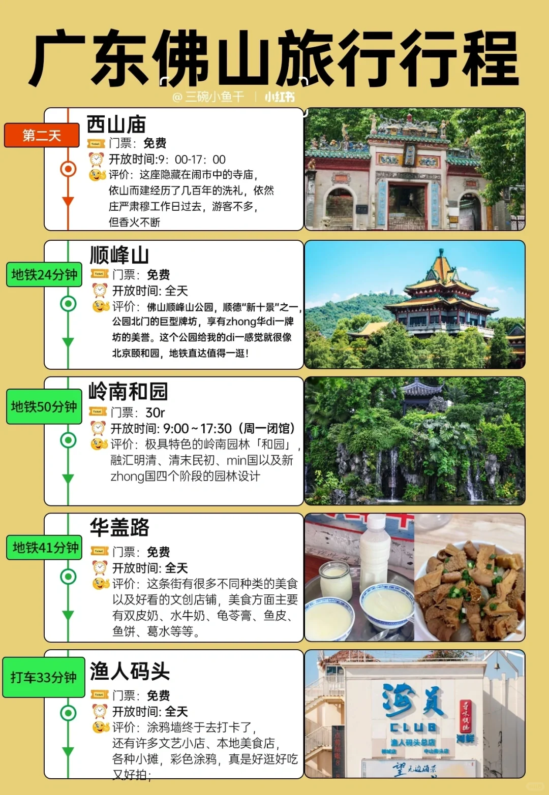 逃离广州计划✈️佛山3⃣️天2⃣️夜旅游攻略