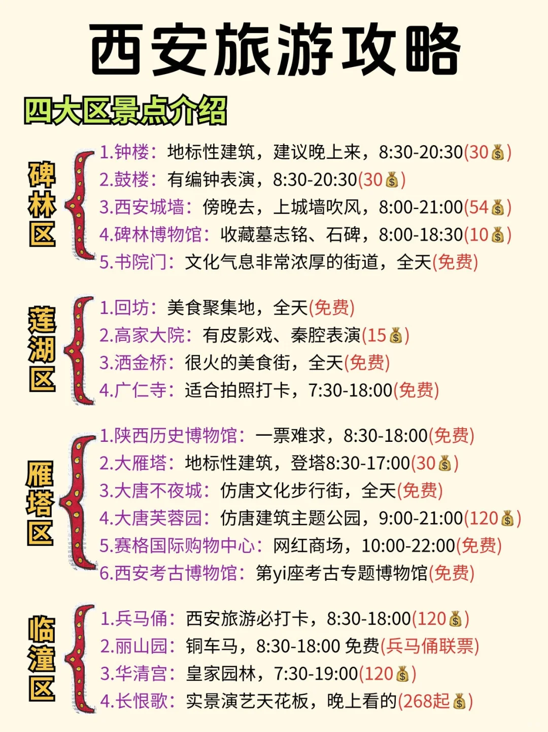 9-10月来西安旅游的你✅千万不能错过这篇