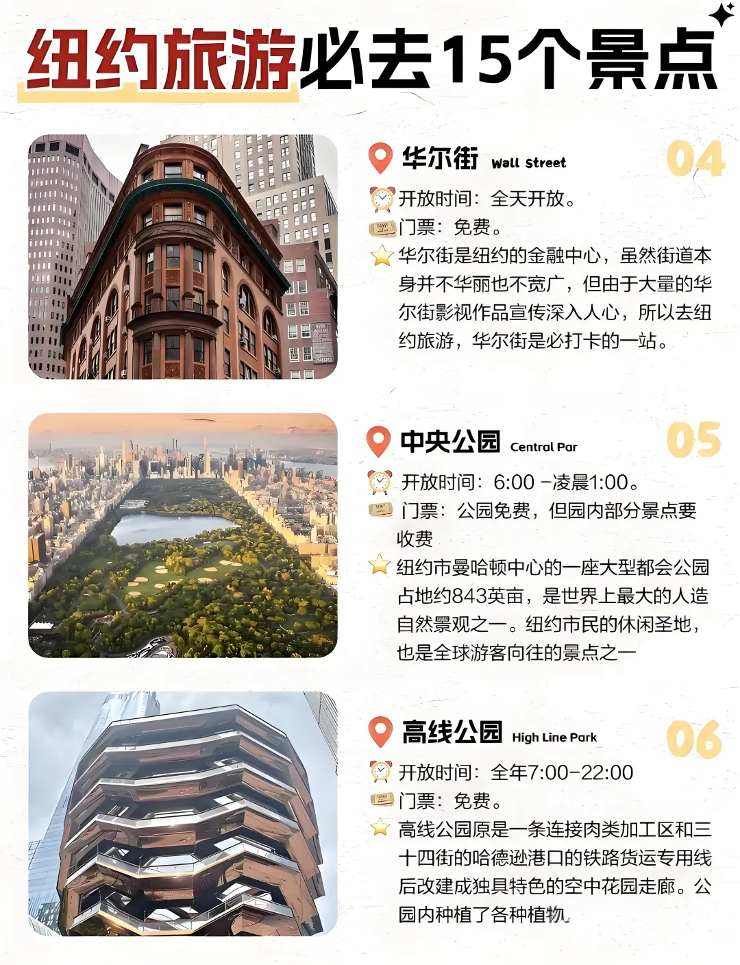 纽约攻略❗这些地方也太好拍了吧📸