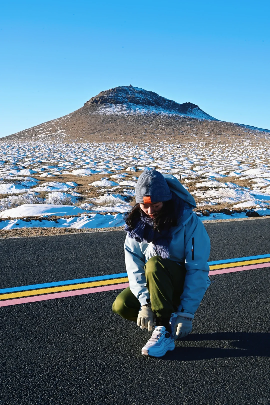 冬日必去的巨美乌兰察布火山🌋附攻略