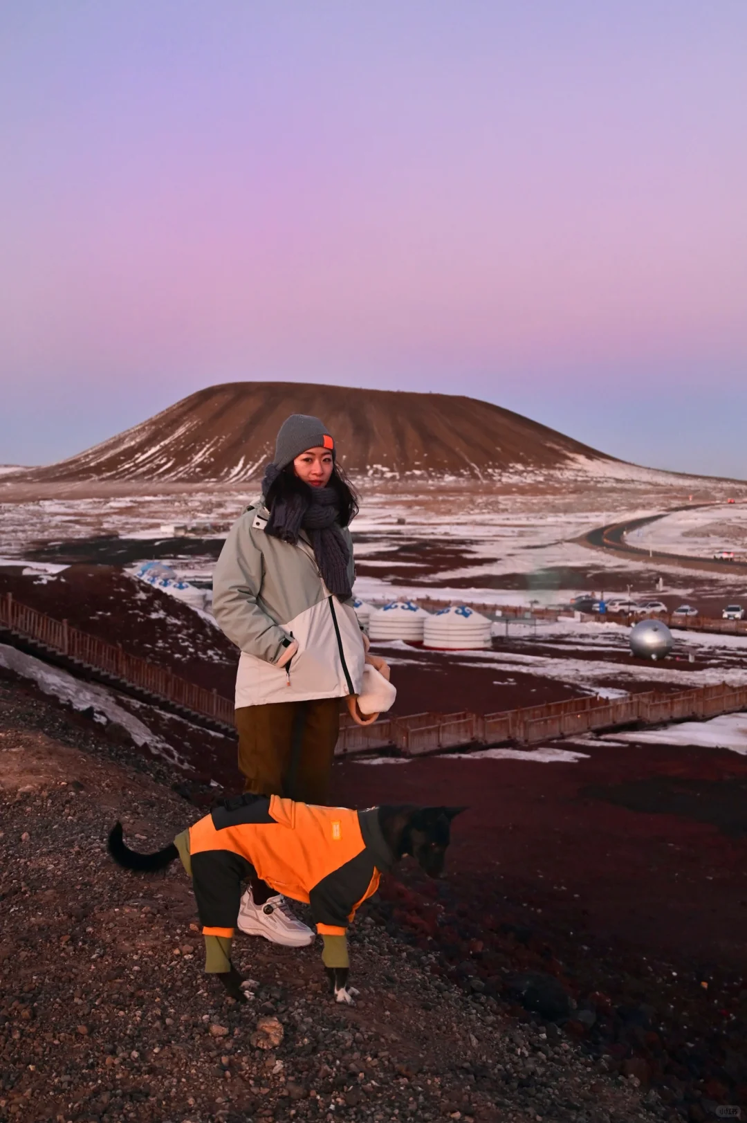 冬日必去的巨美乌兰察布火山🌋附攻略