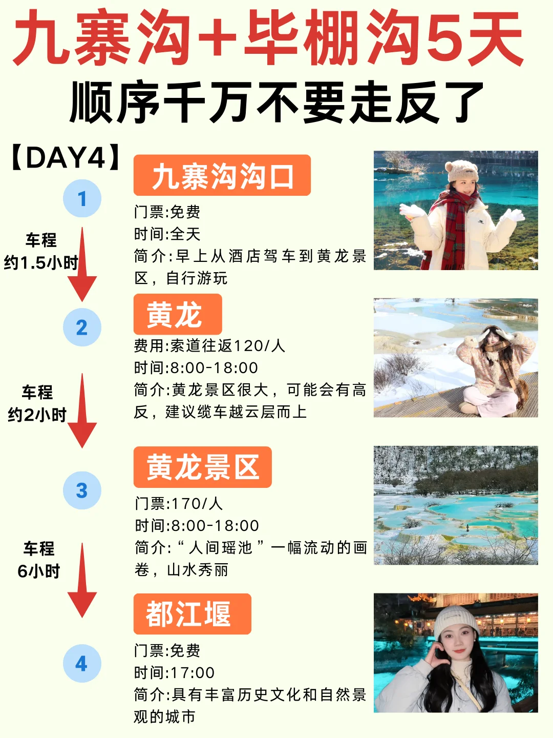 ⛳九寨沟➕毕棚沟5天4晚✅不赶行程攻略